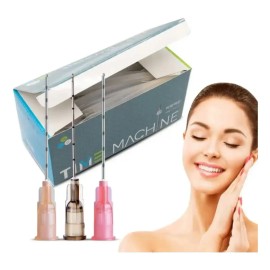 Paquete De 5 Micro Canulas Para Relleno Facial 25g X50 Mm