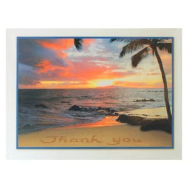 Leanin Tree Sun Set Thank You Note Cards Pack of 8 BTN35972