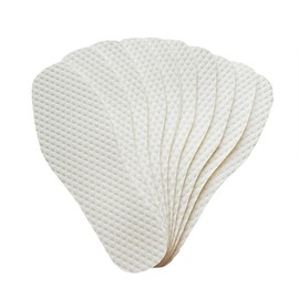 10 Pairs Disposable Breathable Barefoot Insoles Sweat Absorption Shoe Insert Pads Barefoot Shoe Liners (Women)