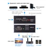 4K X 2K Audio Extractor for HDMI SPDIF 3.5mm Stereo