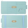 Organizador de Gafas para Coche Porta Gafas de Visera de