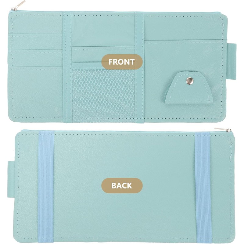 Organizador de Gafas para Coche Porta Gafas de Visera de