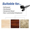 Faithfull FAIFOR45 Forstner Bit for Hardwood, Softwood, Drilling, Boring, Straight,