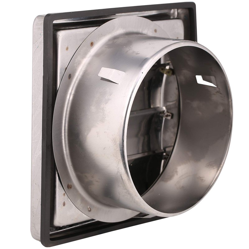 First4spares 6" / 150mm Stainless Steel Square External Wall Extractor