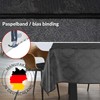 Fabric Tablecloth, Textile Table Linen, Cotton Polyester, Washable, Plain Ornamental