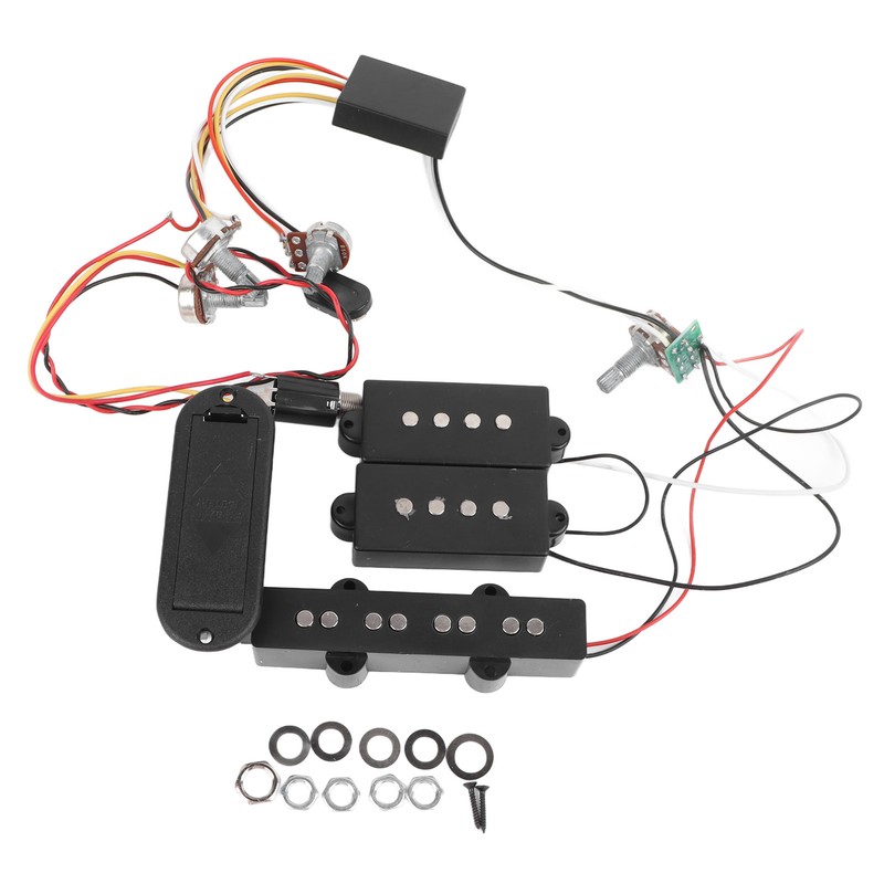 Electric Bass Pickup Excellent Audio Output Preamp Wiring Circuit Guitar