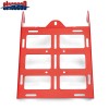 SI Red Rear Tail Luggage Bag Rack Cargo Rack Backpack