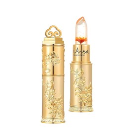 YAYAMIYA Lipstick, Jelly Lipstick, 24K Temperature Changing Lip with Gold Foil, Dried Flowers, Warm Discoloration, High Moisturizing Power, Color Changing Lip Gloss, Waterproof & Long Lasting Beauty
