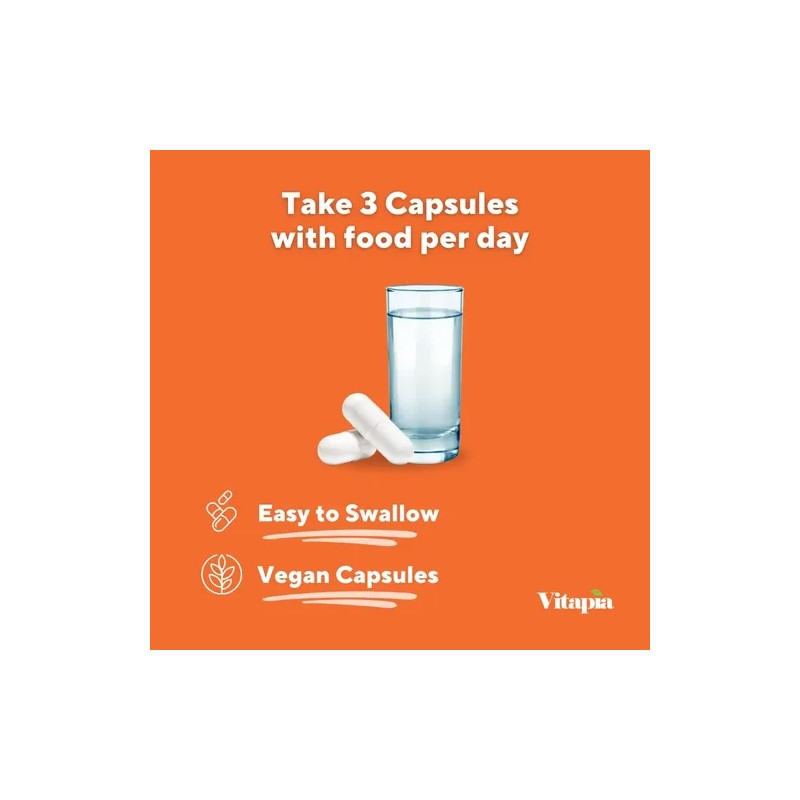 Vitapia Papaya Enzima 1500 Mg Cápsulas Veganas