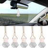5Pcs Hanging Car Air Freshener, 8ml Oil Diffuser Perfume Aromatherapy