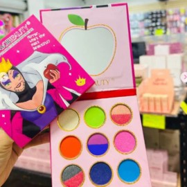 Paleta De Sombras Para Ojos Villanas Maquillaje 9 Tonos Favo Reina Malvada