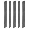 PATIKIL E52100 Steel Flat Bar, 5 Pcs 12" x 1