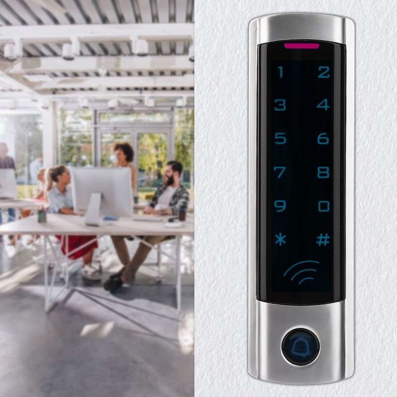 Outdoor IP68 Waterproof Door Access Control Card Password Wiegand26 Home