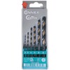 Connex COX972606 Centrix HSS Drill Bit Set, Silver, 2-8 mm