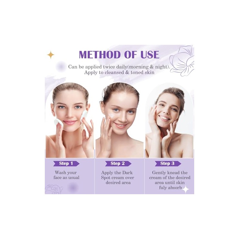 Crema correctora de manchas oscuras para rostro y cuerpo, crema