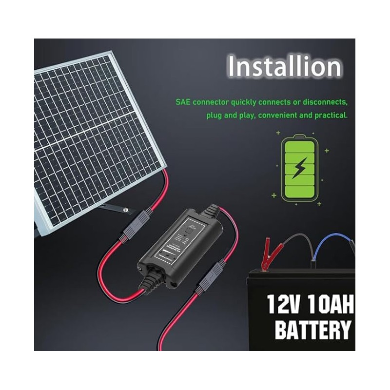 PolyEnergy 10Amp MPPT ,Solar Charge Controller Intelligent:, Controller, for for