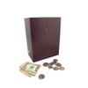 Wood Donation collection Box Suggestion Ballot Box With slot to