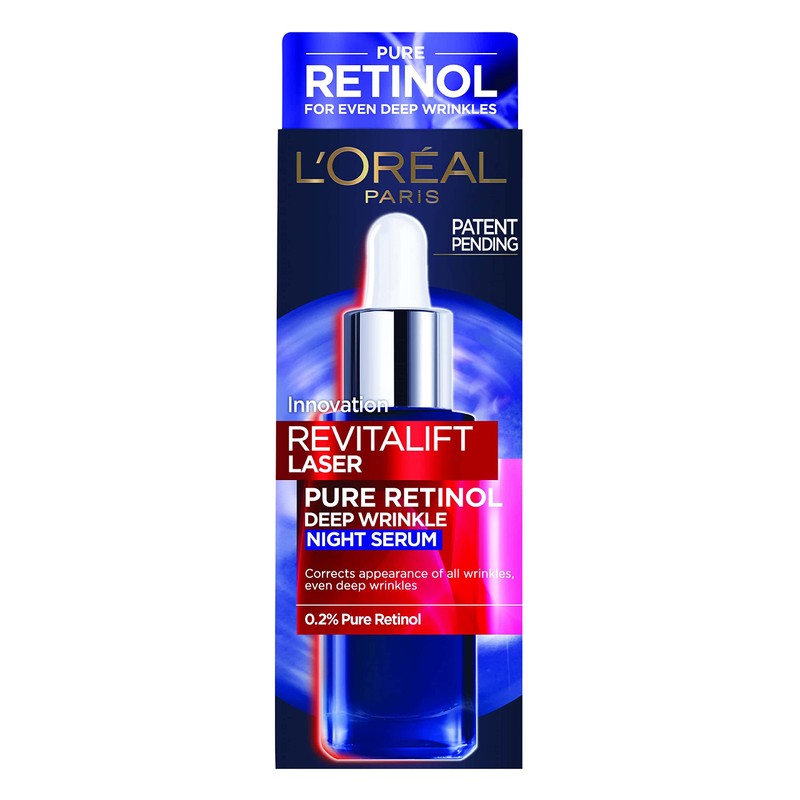 L'Oreal Paris Revitalift Laser Pure Retinol Serum, Anti-Wrinkle, Anti-Fine line,