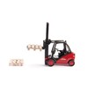 Forklift, wheel loader, Forklift, Red/black