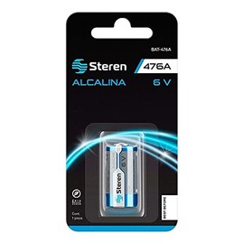 STEREN Pila Alcalina Tipo Cilindro 476a (4lr44) | Bat-476a