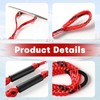 Bungee Dock Line 4' Boat Tow Rope Stretchable 4' to
