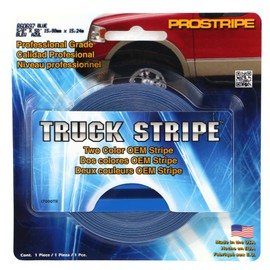 Trimbrite R60697 Prostripe Premium Truck Multi-Stripes 3/4" x 50' Dual Color Truck Stripe, Medium Blue/Dark Blue Metallic