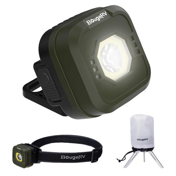 BougeRV AL05 LED Light, Headlight, 600 lm, High Brightness, Stunt,
