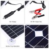 600W Power Solar Panel 18V Trickle Charger Battery Charger Kit