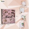 Arpan 4" x 6" Pocket Memo Photo Album for Travel