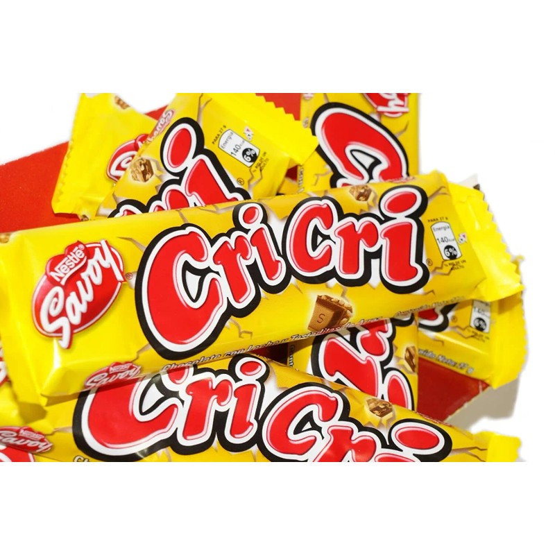 Nestle Savoy CriCri Crunchy Chocolate with Crisped Rice (Box of