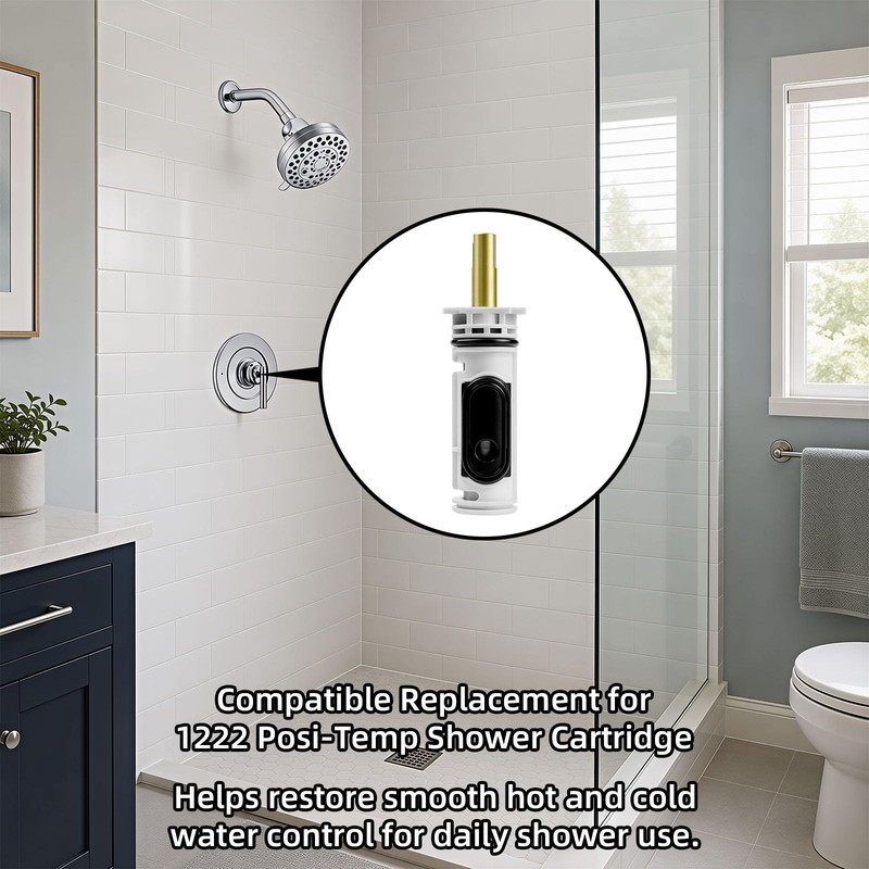 1222/1222B Moen Posi Temp Cartridge,104421 Tool Brass Shower Repair Kit