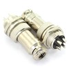 DGZZI 5Pairs GX16 4Pin Male Female Circular Aviation Connector Plug