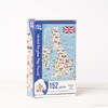 Terra Puzzles United Kingdom Map Wooden Jigsaw Puzzle 152 Piece,