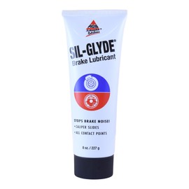 AGS Automotive Solutions SIL-Glyde Brake Lubricant – 8 oz Tube, Heat Resistant, Rust & Corrosion Protection, Moisture-Proof Brake Grease