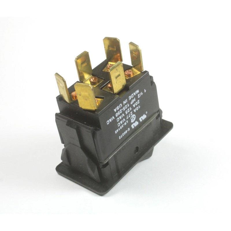 GB Maintained Rocker Switch DPDT 10A 277VAC, 20A 125VAC ON/OFF/ON,