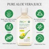 AloeCure AloeCure USDA Organic Aloe Vera Juice Lemon Flavor -
