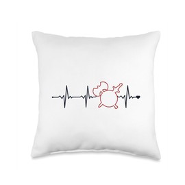 Kit LARP Costumes Men Accessories Beginners Gifts Heartbeat Weapons Armor Character LARP Throw Pillow, 16x16, Multicolor