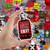 100 Pcs Rock and Roll Music Stickers, Band Sticker for