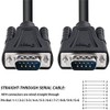DTECH 1.5 Foot DB9 Serial Cable COM Port Male to