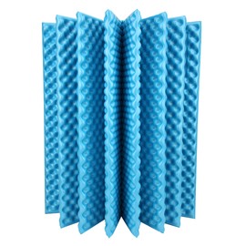 Outdoor Foldable Moisture Proof Foam Pads Mat for Camping Picnic Sleeping Mattress Cushion(blue )