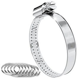 Schlauchschellen edelstahl 20 Stück 12-22mm Einstellbare 304 Rostfreie Rohrschelle Schlauchklemme für Haus Gas Rohr, Wasser Rohr, Tank, Schlauchschelle Waschmaschine