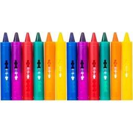 Bathtub Pens for Kids, 6 Pieces Bath Paints, Colourful Bath Toys, Practical Bath Chalk Paints on Tiles and Ceramics, Easy to Clean for Ceramic Surfaces, Multi-Colour, 6 Colours