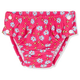 Playshoes Badehose Schwimmhose Badebekleidung Unisex Kinder,Blumen Zum Knöpfen,74-80