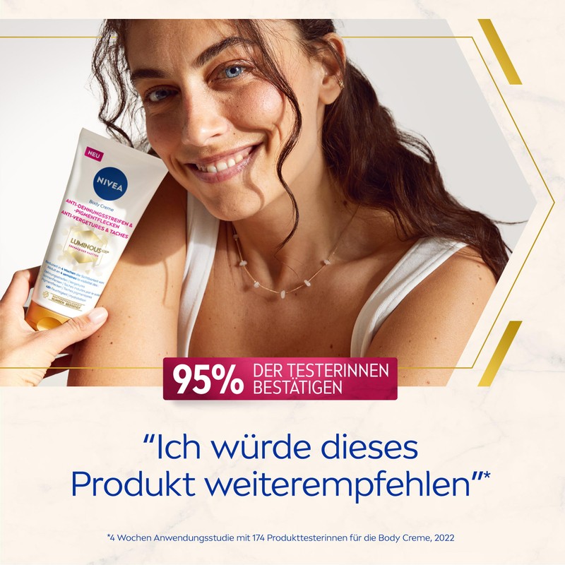 NIVEA Body Creme Anti-Dehnungsstreifen & -Pigmentflecken 200ml