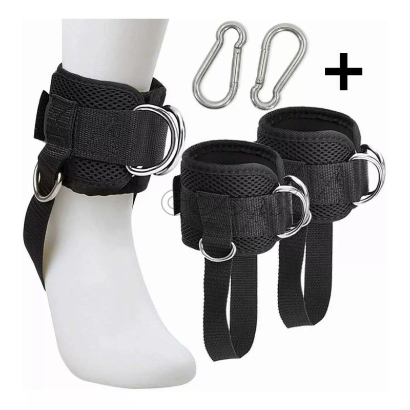 GOGOX Par Grilletes Correas Tobillo Talonera Gym Abductor Gluteo