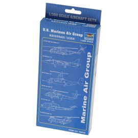 Trumpeter Scale Models 6639 1/350 US Marines Air Group Aircraft/Heli Set, 6639