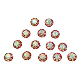 Indian Bindis for Forhead Designer Bindi face Jewel Forehead Tika Stickers Round Stone Bindi Women Gift on New Year Festival