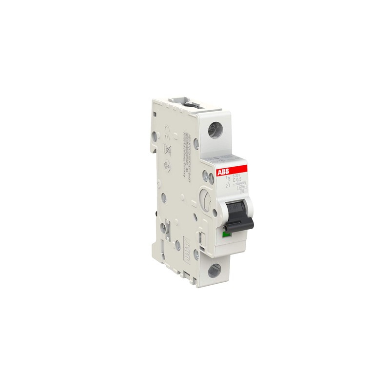 ABB S200 Circuit Breaker Type C, 1-Pin 500mA System Pro