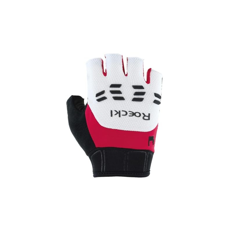 Roeckl Sports Iseler 2 Cycling Gloves Short White/Red 2025: Size: