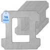 EOVWAEO Pack of 16 Cleaning Cloths for ECOVACS Winbot W2
